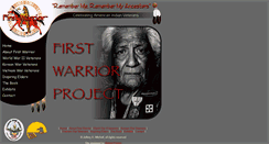 Desktop Screenshot of firstwarrior.com